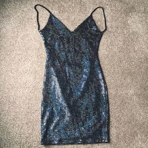 Sequin Mini Dress